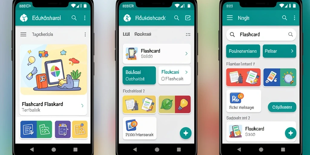Antarmuka 888IDR yang menarik dan fungsional untuk Flashcard.