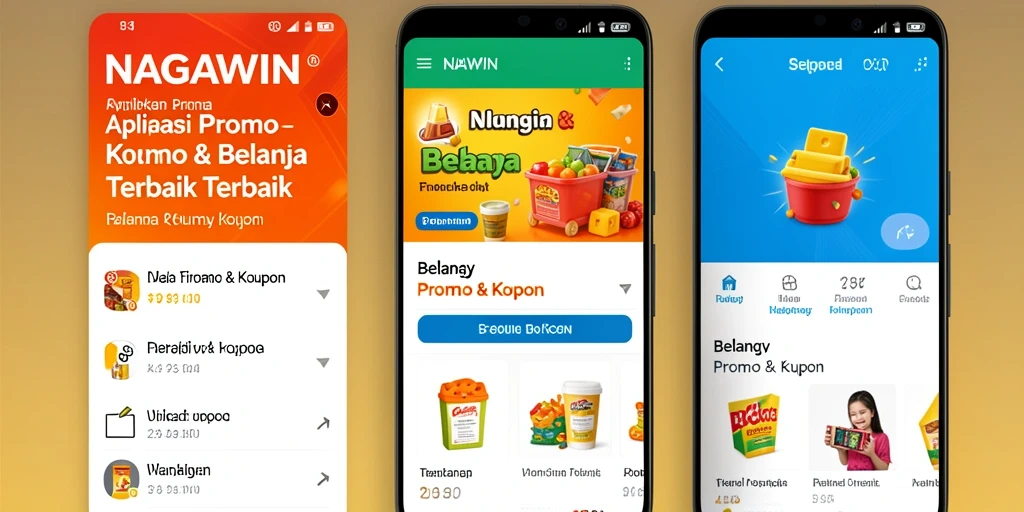 Antarmuka NAGAWIN yang modern dan mudah dipahami.