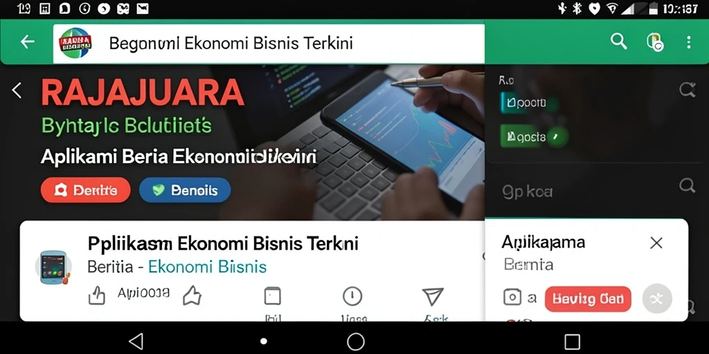 Tampilan antarmuka RAJAJUARA yang modern dan informatif.