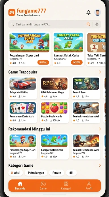 fungame777 | Pusat Akses Aplikasi Populer & Kanal Uji Terpercaya