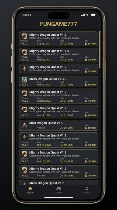Riwayat Versi Aplikasi fungame777 untuk Android